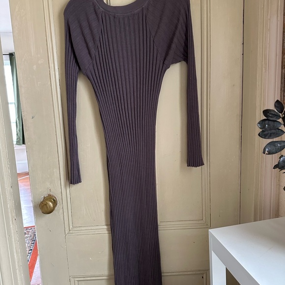 Free People Purple Sweater Dress - Picture 2 of 4